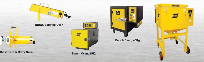 ESAB electrode and flux drying ovens