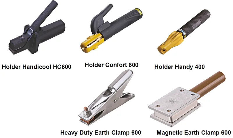 ESAB electrode holders and earth clamps