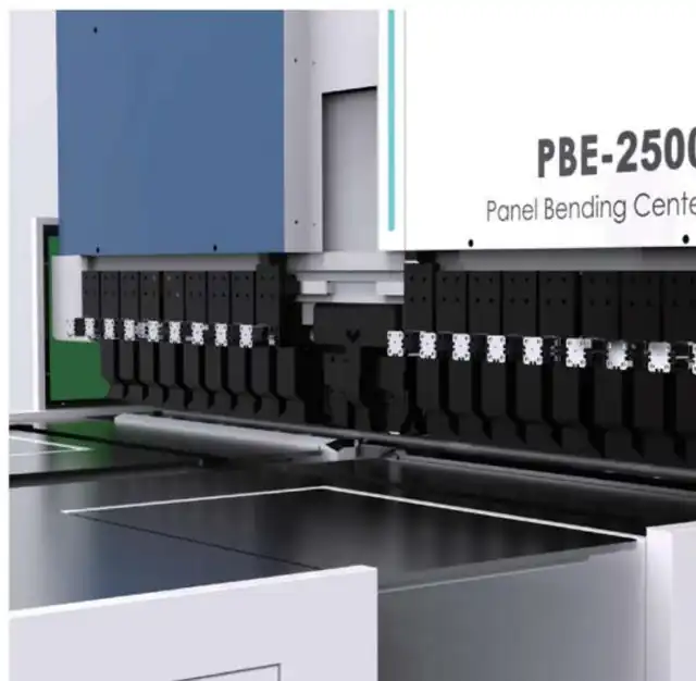 PBEH-2500 CNC panel bending centre with automatic tool change